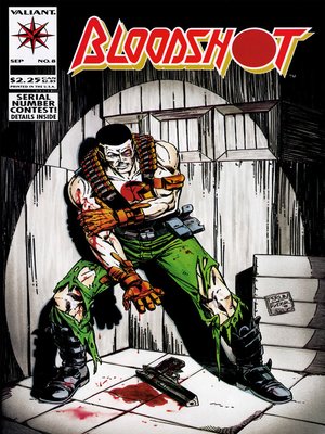 cover image of Bloodshot (1993), Issue 8